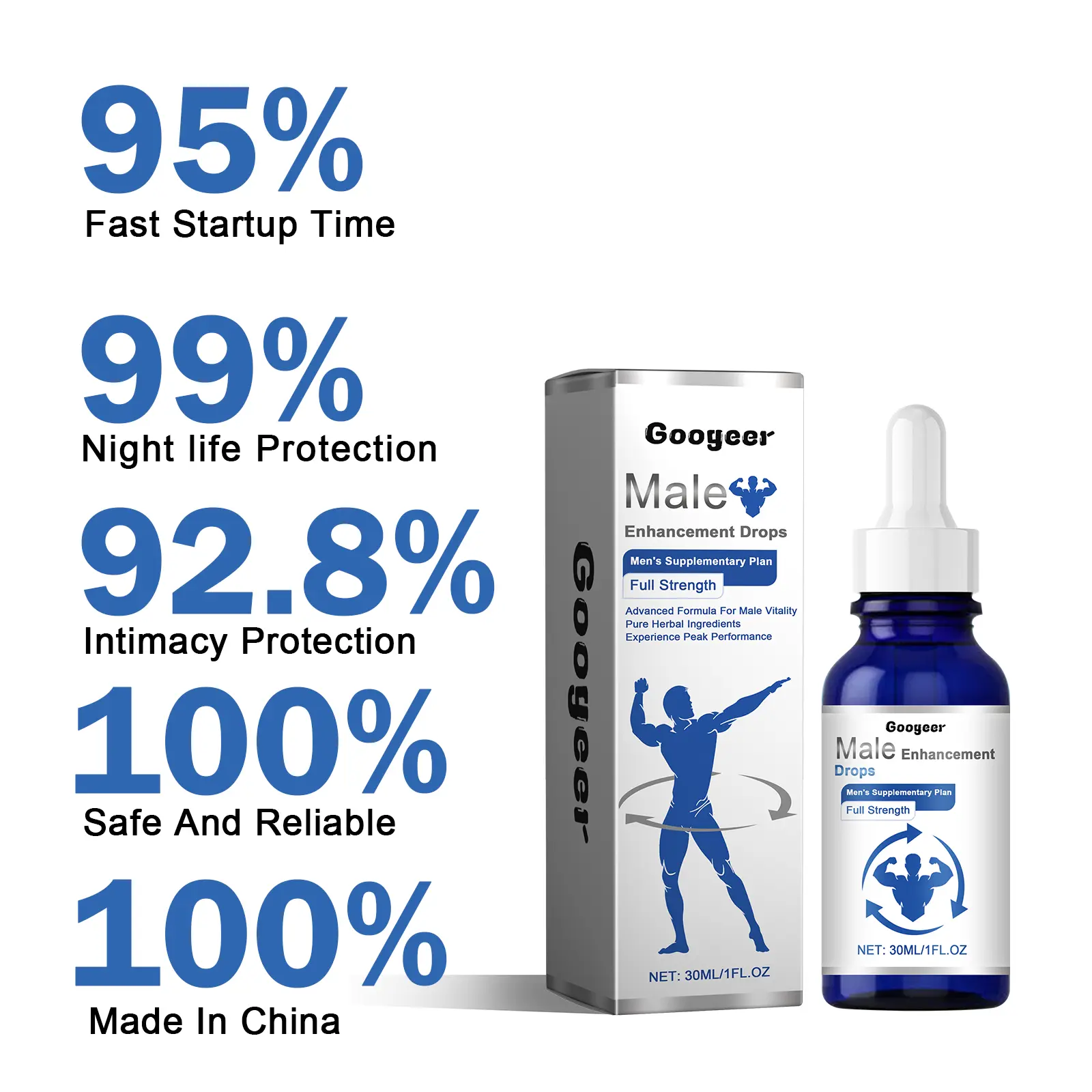 Googer Male Enhancement Drops with Herbal Extracts for Vitality 14 googeer male enhancement drops GOI02 A013 30 WH1 611