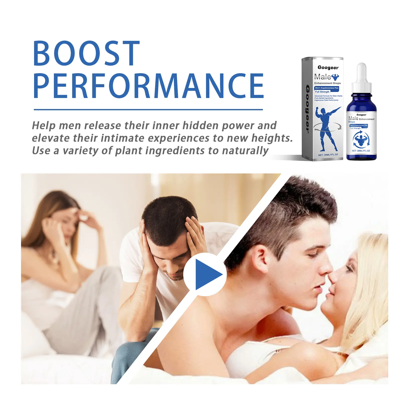 Googer Male Enhancement Drops with Herbal Extracts for Vitality 15 googeer male enhancement drops GOI02 A013 30 WH1 612