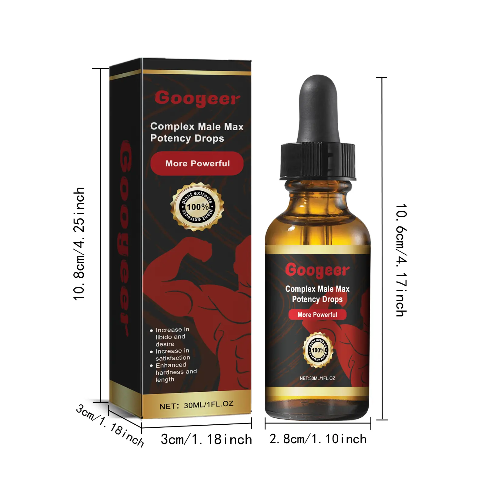 Male Enhancement Drops for Endurance and Vitality - Googeer 7 googeer male enhancement drops endurance GOB10 A001 30 MX1 1406