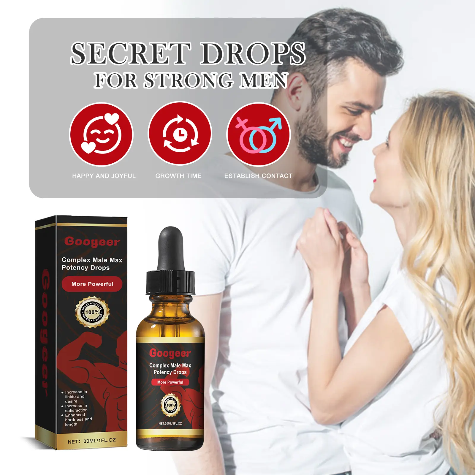 Male Enhancement Drops for Endurance and Vitality - Googeer 12 googeer male enhancement drops endurance GOB10 A001 30 MX1 1411