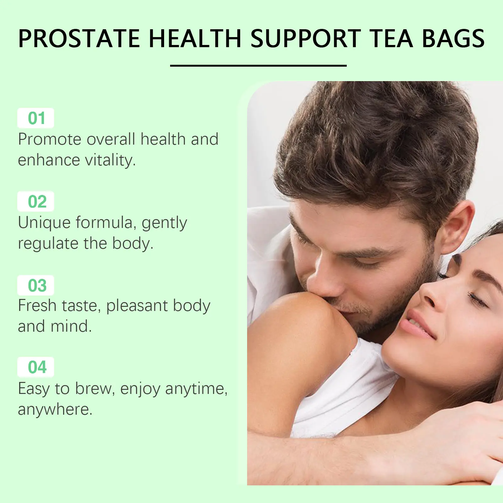 Herbal Tea for Men with Licorice and Orange Peel - Googeer 11 googeer male function brewed tea prostate GO I01 0016 01 806