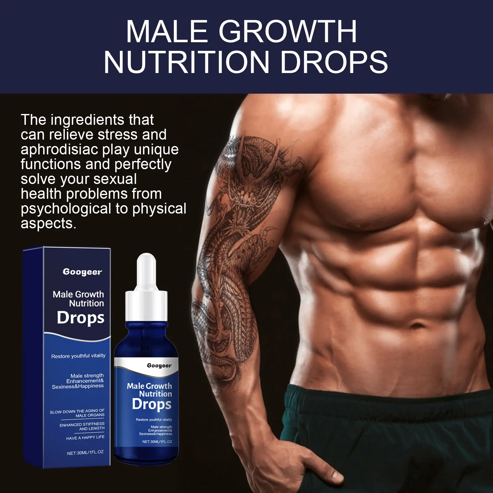 Male Growth Nutrition Drops for Vitality & Wellness - Googeer 11 googeer male growth nutrition drops GOI02 A021 30 BU1 122
