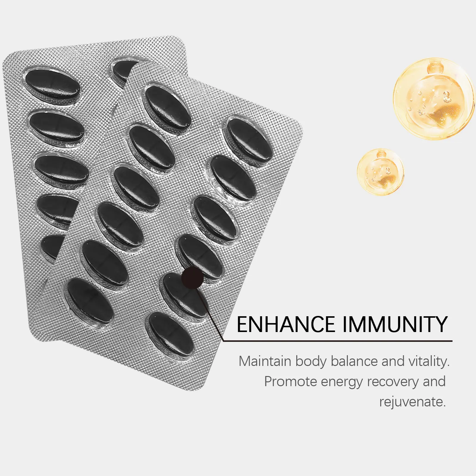 Men's Wellness Softgel Supplement for Vitality - Googer 14 googeer men's enhancement softgel GO I02 0210 01 328