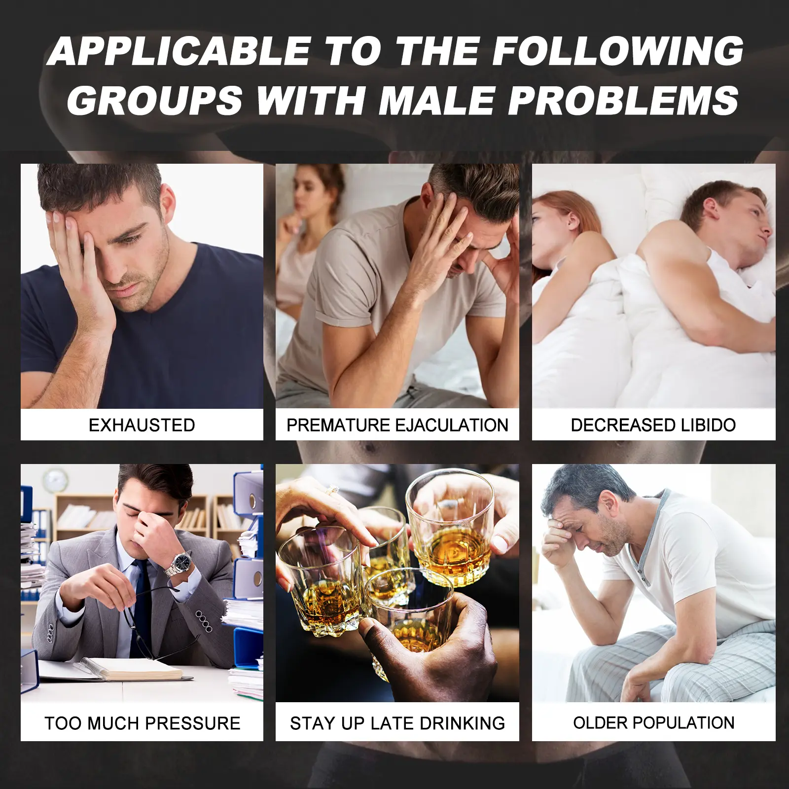 Men's Yang Supplement Drops with Maca & Saw Palmetto - Googeer 12 googeer men's yang supplement drops GOA08 A014 60 BK1 256
