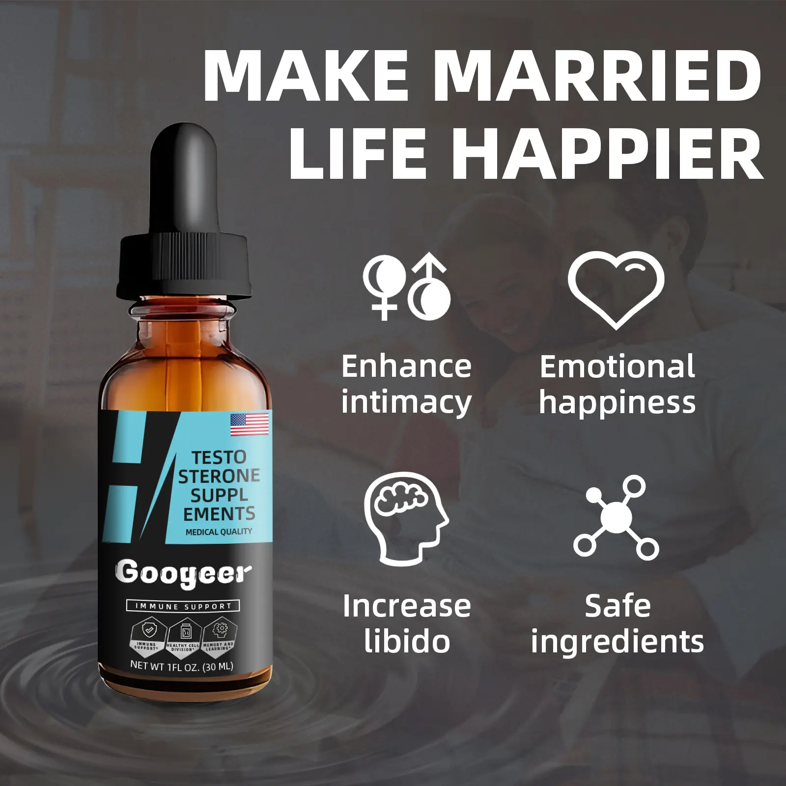Men's Body Care Supplement Drops for Vitality & Energy | Googeer 14 googeer men body care agent GOA08 A013 30 BK1 1065