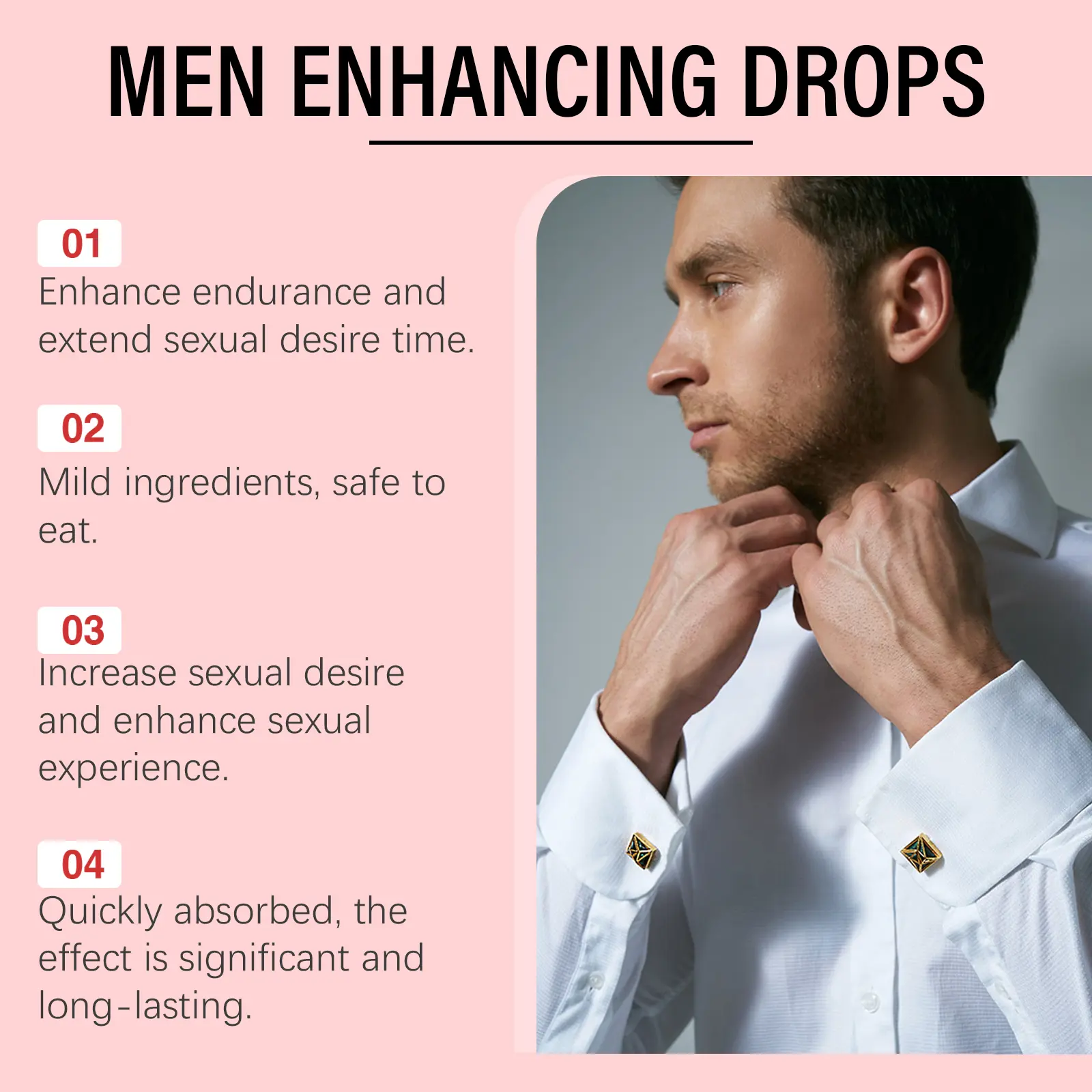 Men's Herbal Supplement Drops for Natural Wellness | Googeer 13 googeer men enhancing drops GO I02 0161 01 204