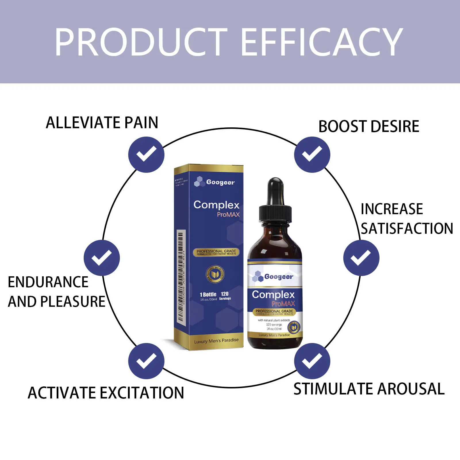 Men's Supplement Drops with Damiana & Epimedium - Googeer 14 googeer men positive supplement drops GOA08 A018 30 BU1 720