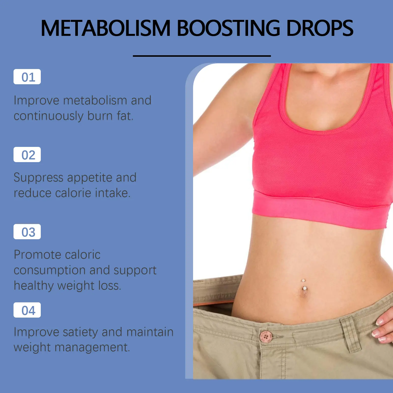 Dietary Supplement Drops with Gluconolactone & Herbal Extracts 16 googeer metabolism boosting drops body GO B07 0078 01 4890