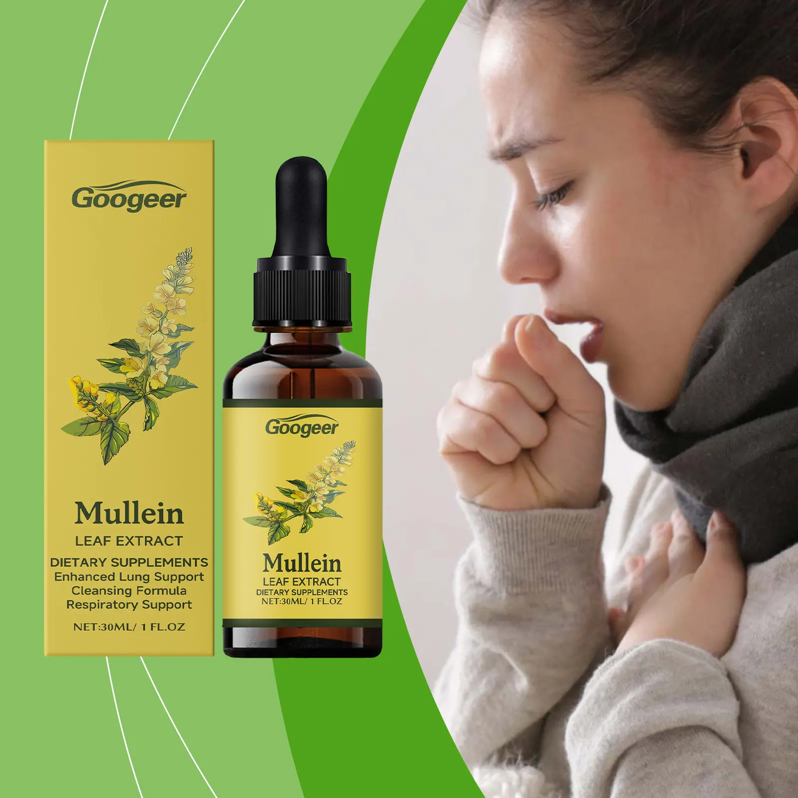 Mullein Leaf Drops for Lung Support and Respiratory Wellness by Googeer 8 googeer mullein leaf lung clearing drops GO I02 0200 01 562