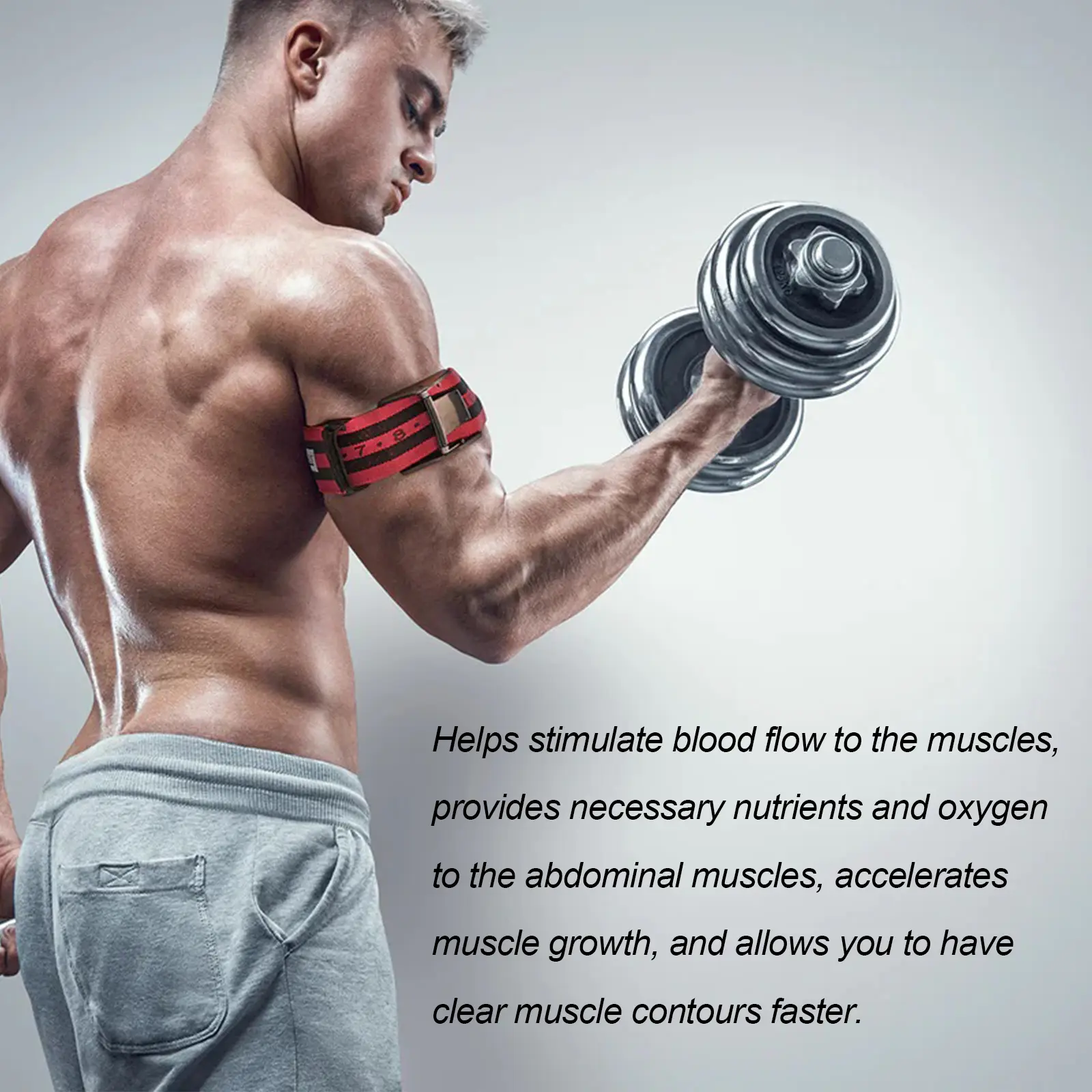 Muscle Support Formula with B Vitamins & Cayenne Extract 11 googeer muscle enhancer shaper GOH02 A024 1 BK1 4274