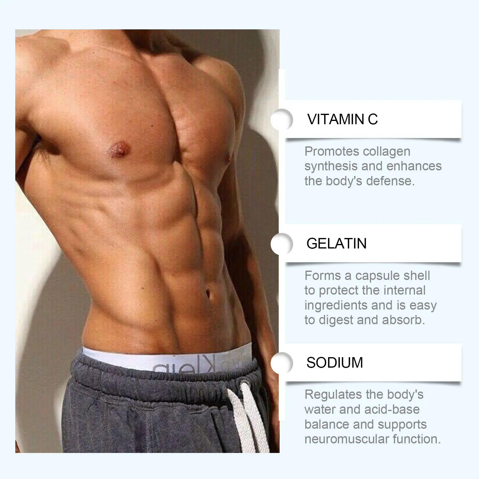 Muscle Strengthening Capsules for Protein Synthesis and Energy | GoGetter 11 googeer muscle strengthening capsules GO B07 0079 01 942