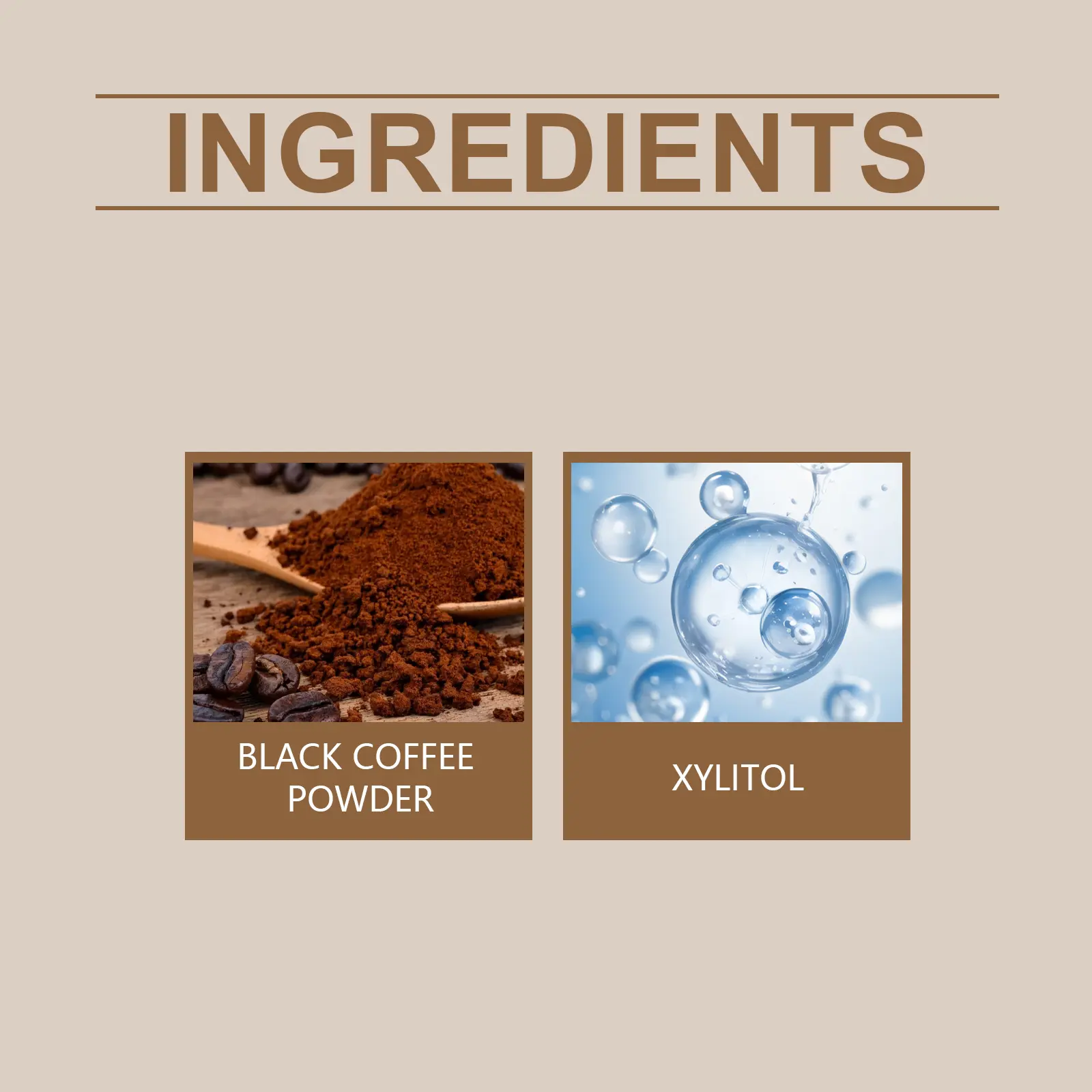 Mushroom Coffee for Men with Black Coffee & Xylitol - GoGetter 9 googeer mushroom coffee for men GO I03 0004 01 3861