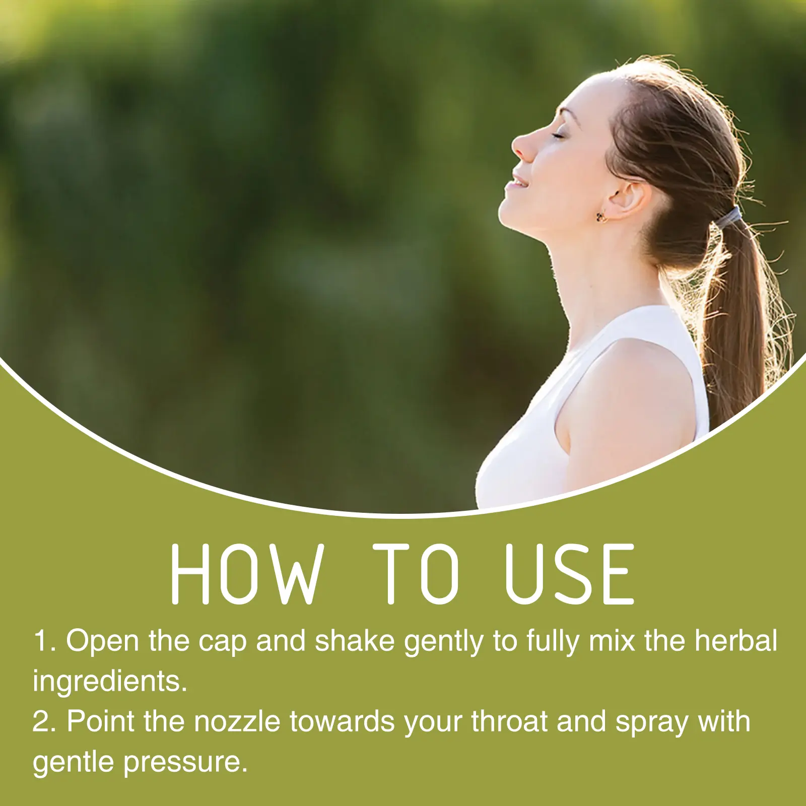 Herbal Respiratory Support Spray for Throat Relief by Googeer 10 googeer natural herbal spray cough throat breathing GOH02 A051 30 GN1 1594