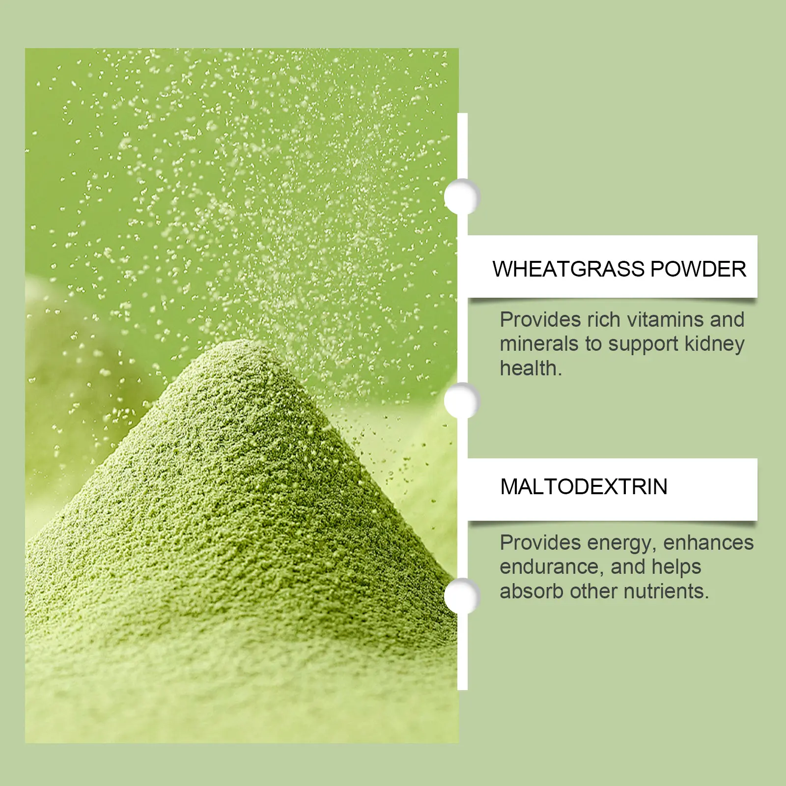Organic Barley Grass Powder with Wheatgrass for Wellness | Googeer 11 googeer organic barley grass powder GOB07 A049 113 GN1 2852