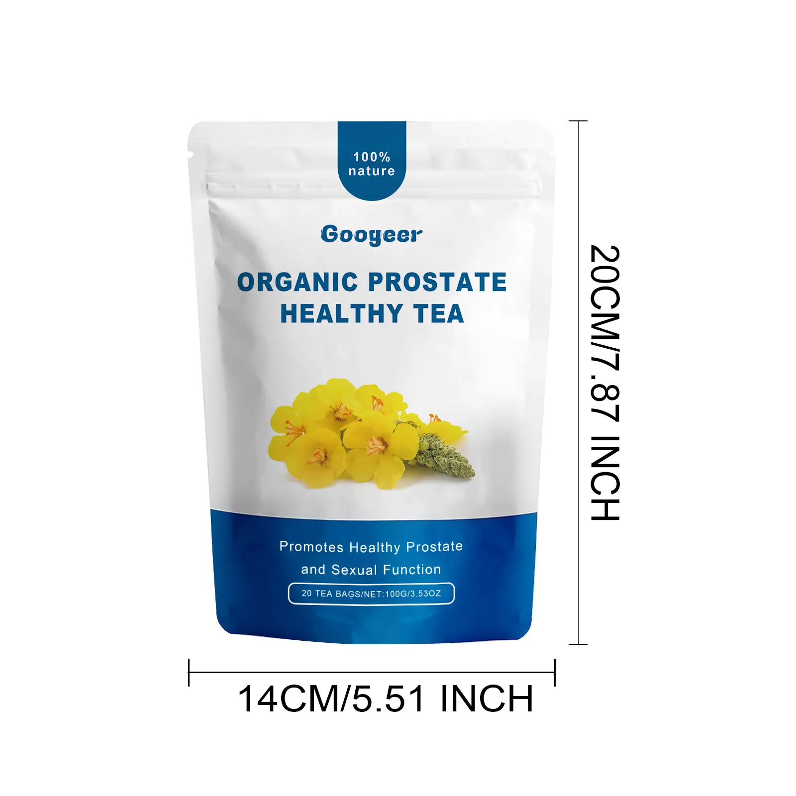 Organic Prostate Health Tea for Physical Wellness - Googeer 7 googeer organic prostate health tea GO I01 0018 01 832