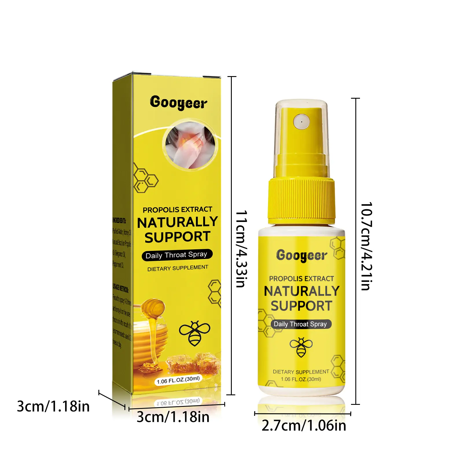 Propolis Throat Spray for Sore, Dry, and Itchy Throat Relief 7 googeer propolis throat spray sore GOH02 A017 30 YE1 4424