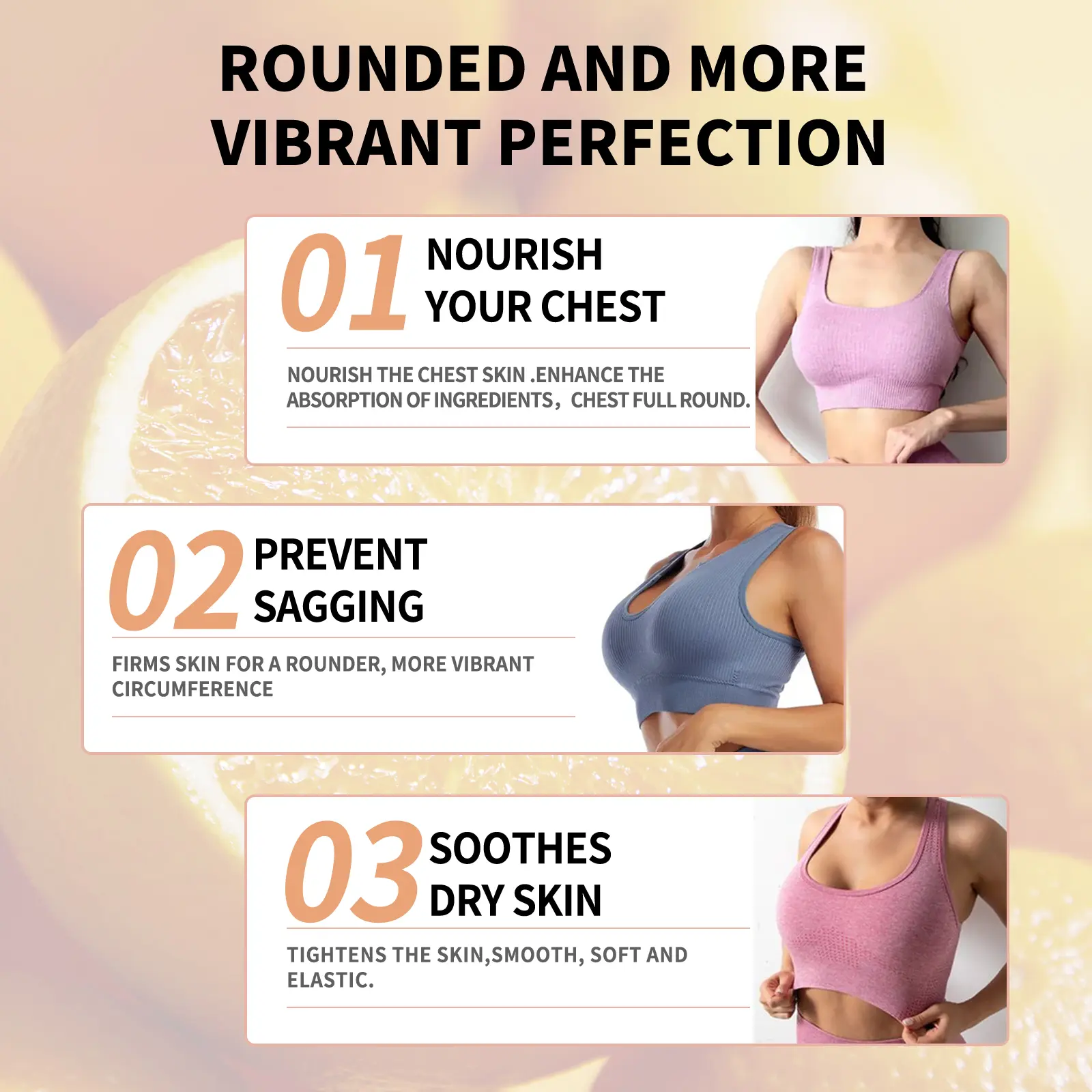 Breast Firming Drops for Lifting and Moisturizing - Googeer Revitalize 11 googeer revitalize breast treatment drops GOA06 A008 60 PK1 1222