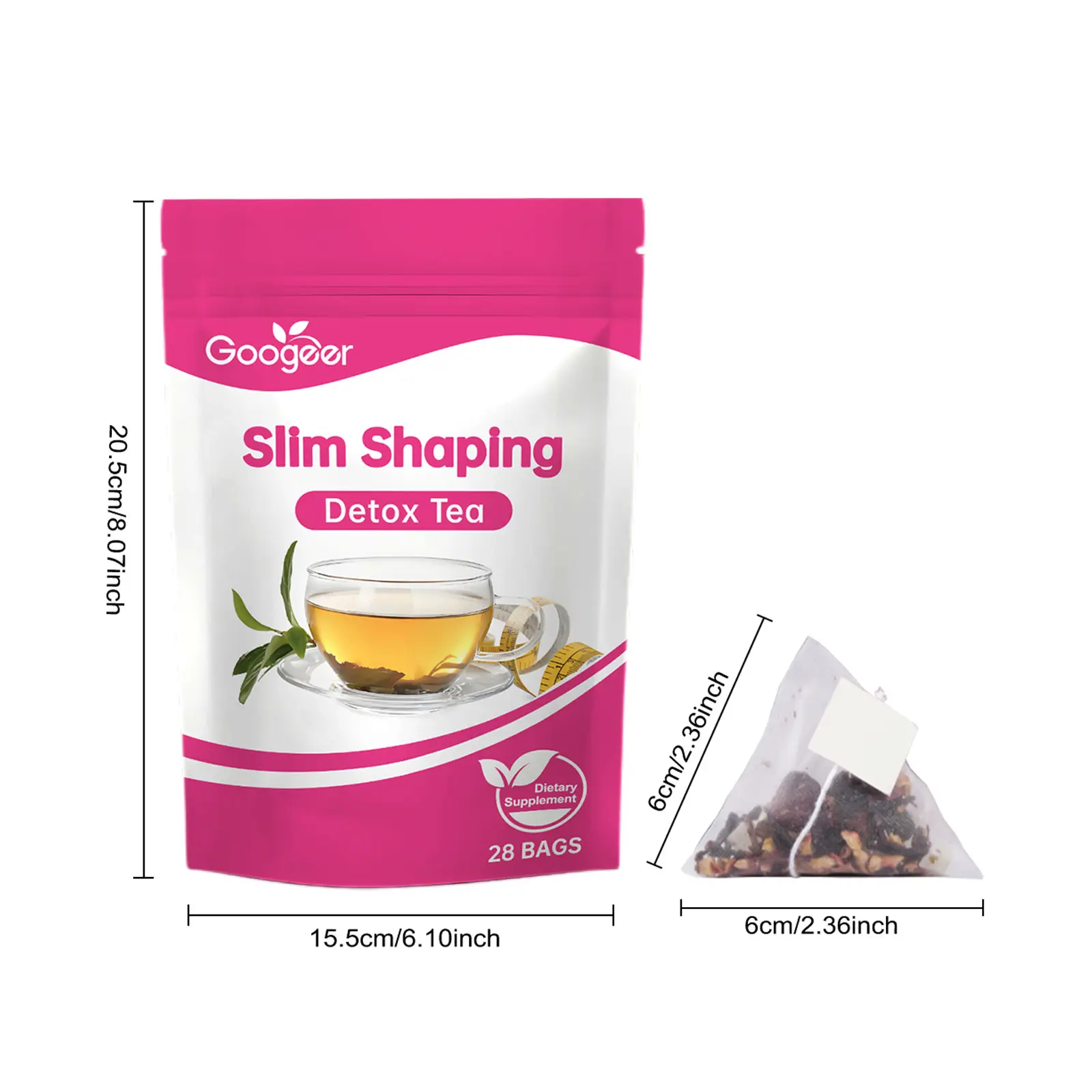 White Peach Oolong Herbal Tea - Refreshing Aromatic Blend 7 googeer slim shaping detox tea GO B08 0006 01 5183