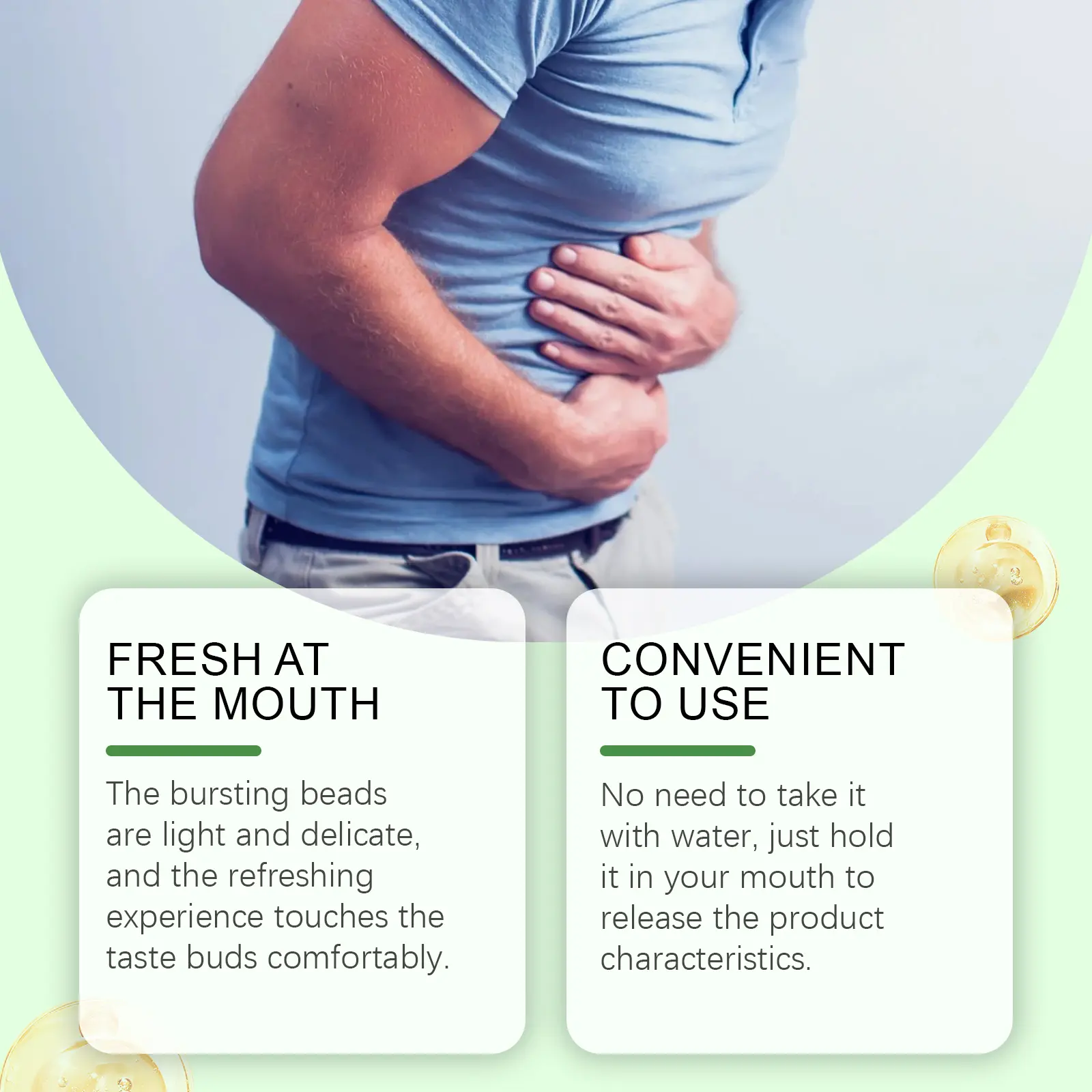 Apple Cider Vinegar & Moringa Leaf Popping Beads with NAD+ 12 googeer slimming healthy digestion GO I02 0230 01 5336