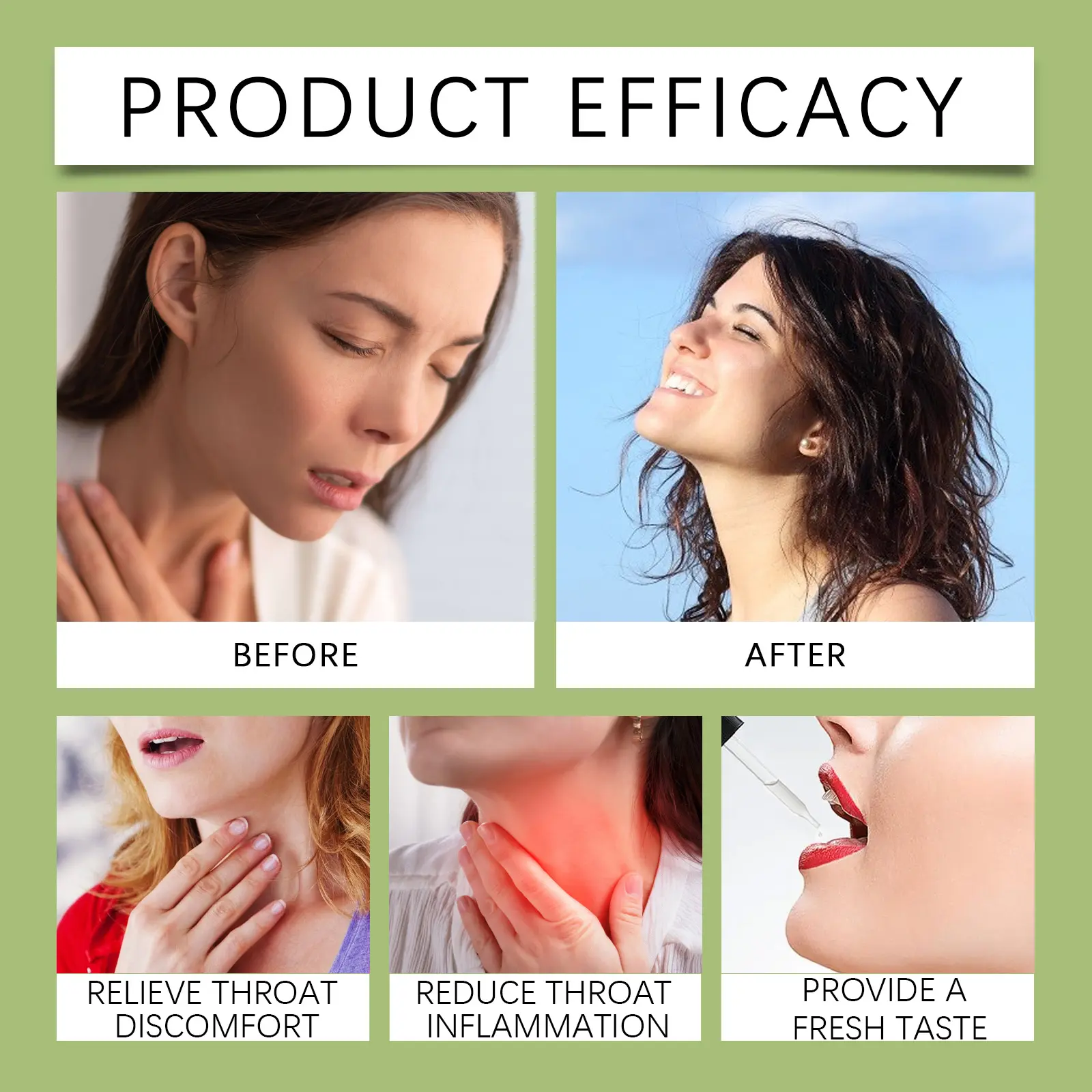 Soothing Throat Drops with Vitamin B1 & Mint for Daily Comfort - Googeer 15 googeer throat care drops GO B07 0081 01 1196
