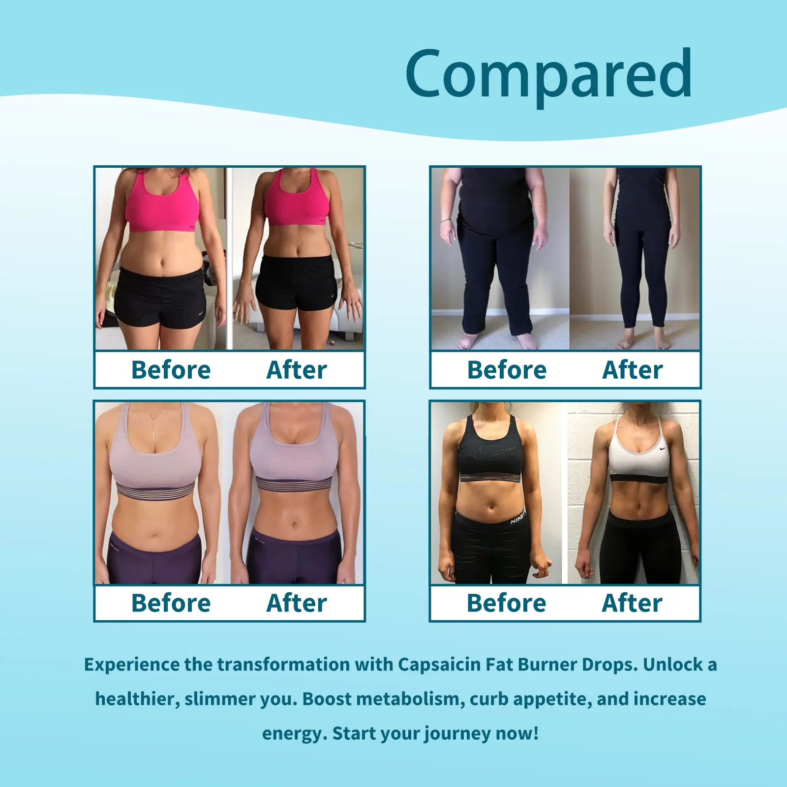 Body Shaping Drops for Waist and Legs Firming - Googer 15 googeer toning drops energy waist legs GOI02 A008 30 MX1 1747
