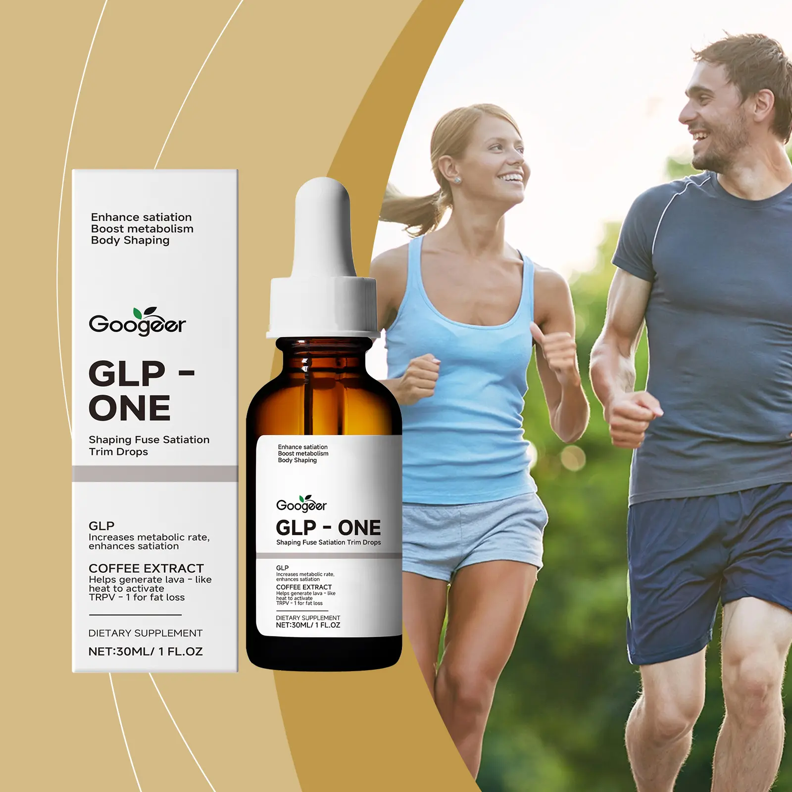 Trim Drops Body Treatment - Herbal Body Contouring Formula 8 googeer trim drops body treatment GO B08 0005 01 5166
