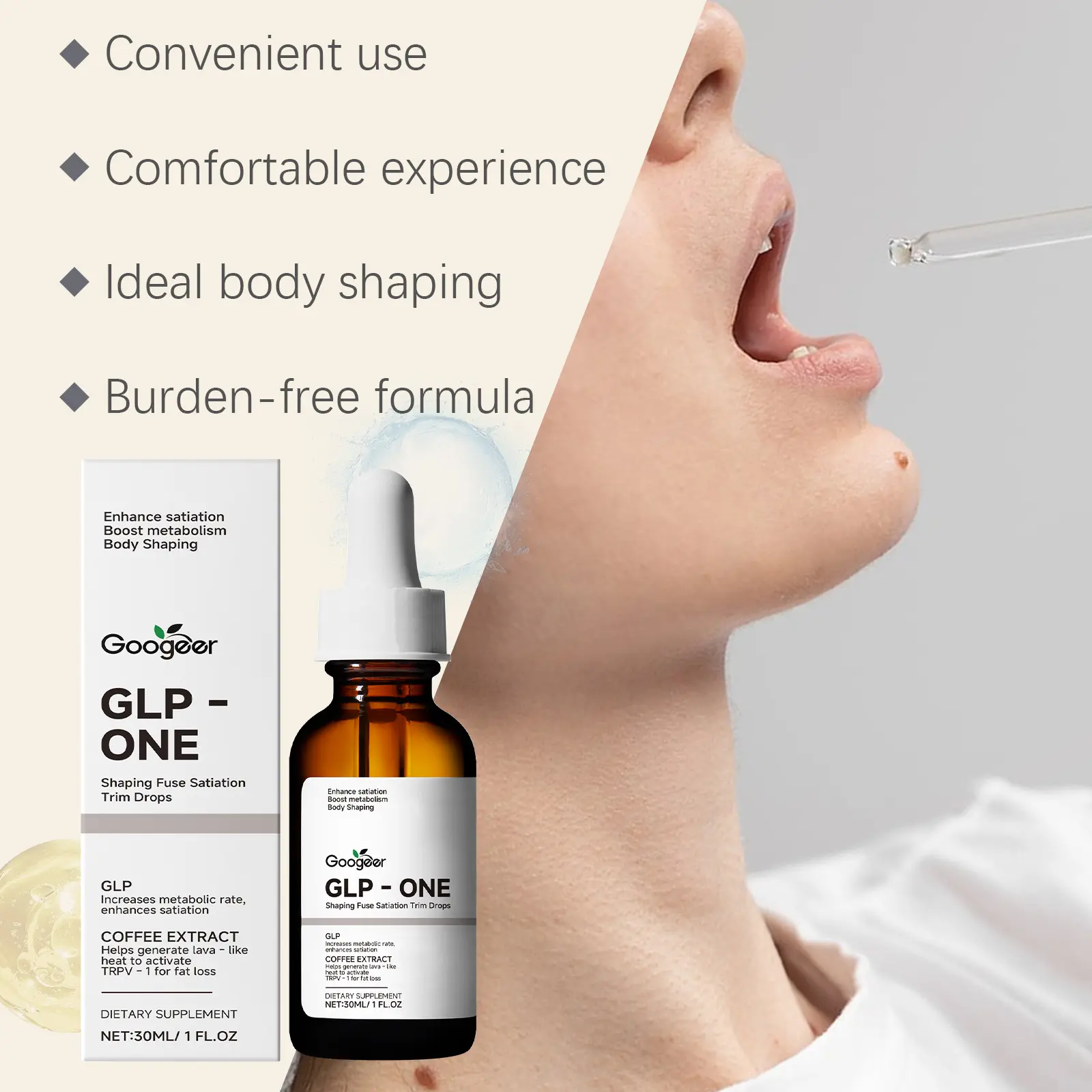 Trim Drops Body Treatment - Herbal Body Contouring Formula 13 googeer trim drops body treatment GO B08 0005 01 5173
