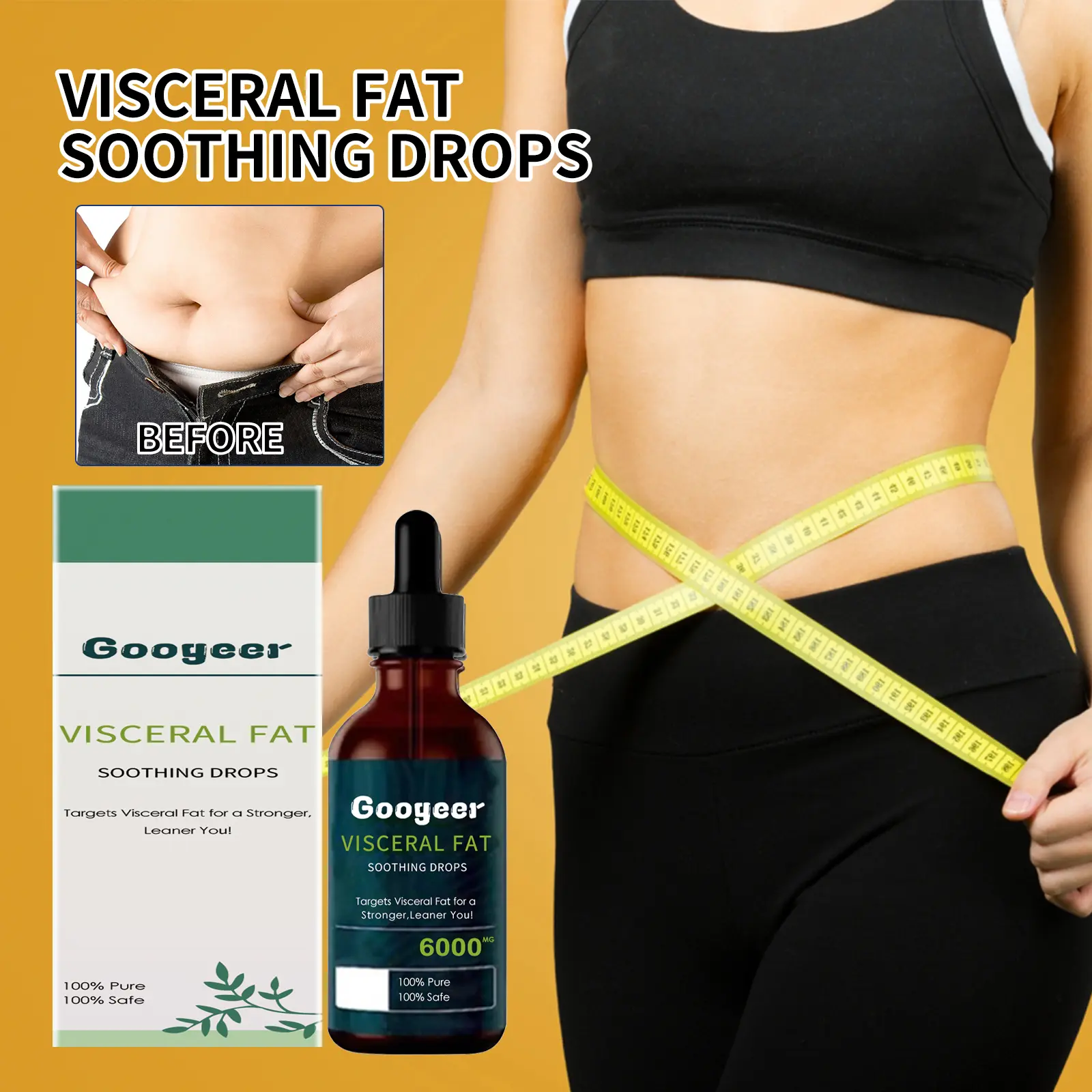 Visceral Fat Body Care Drops for Weight Management - Googer 7 googeer visceral fat soothing drops GOH02 A010 30 GN1 3815