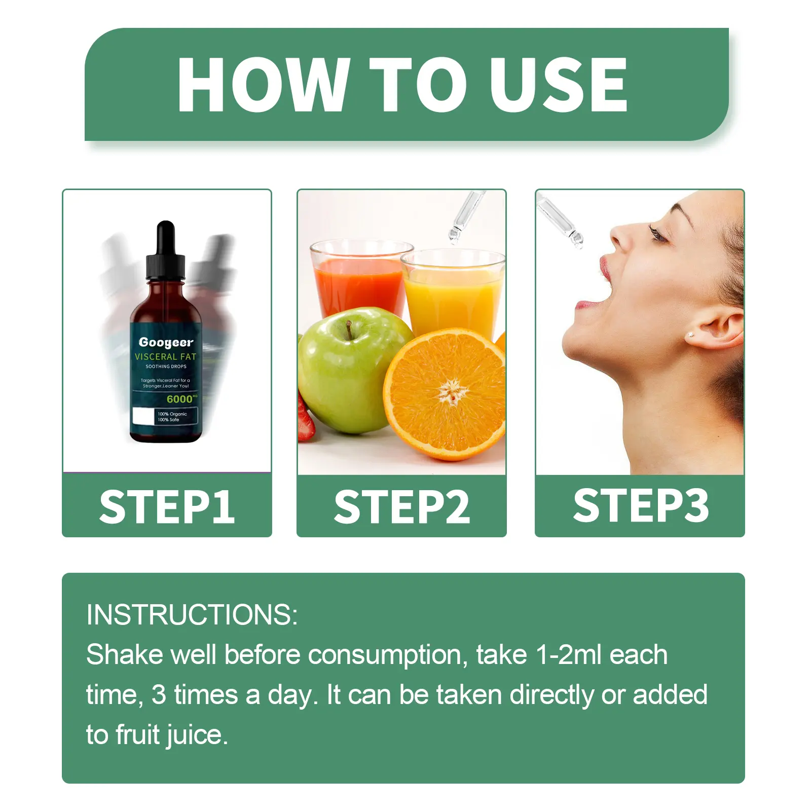 Visceral Fat Body Care Drops for Weight Management - Googer 9 googeer visceral fat soothing drops GOH02 A010 30 GN1 3817