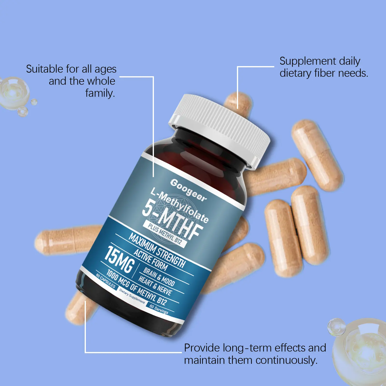 Vitamin C and Gelatin Supplement for Daily Wellness - Googeer 13 googeer vitamin supplement capsules GO I02 0173 02 581