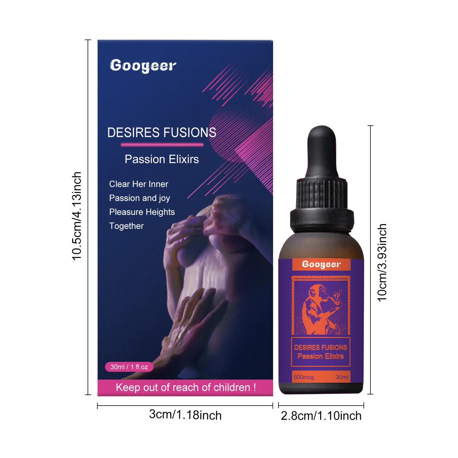 Women's Secret Herbal Drops - Natural Wellness Supplement 7 googeer women secret drops vitality GOH02 A019 30 VT1 4288