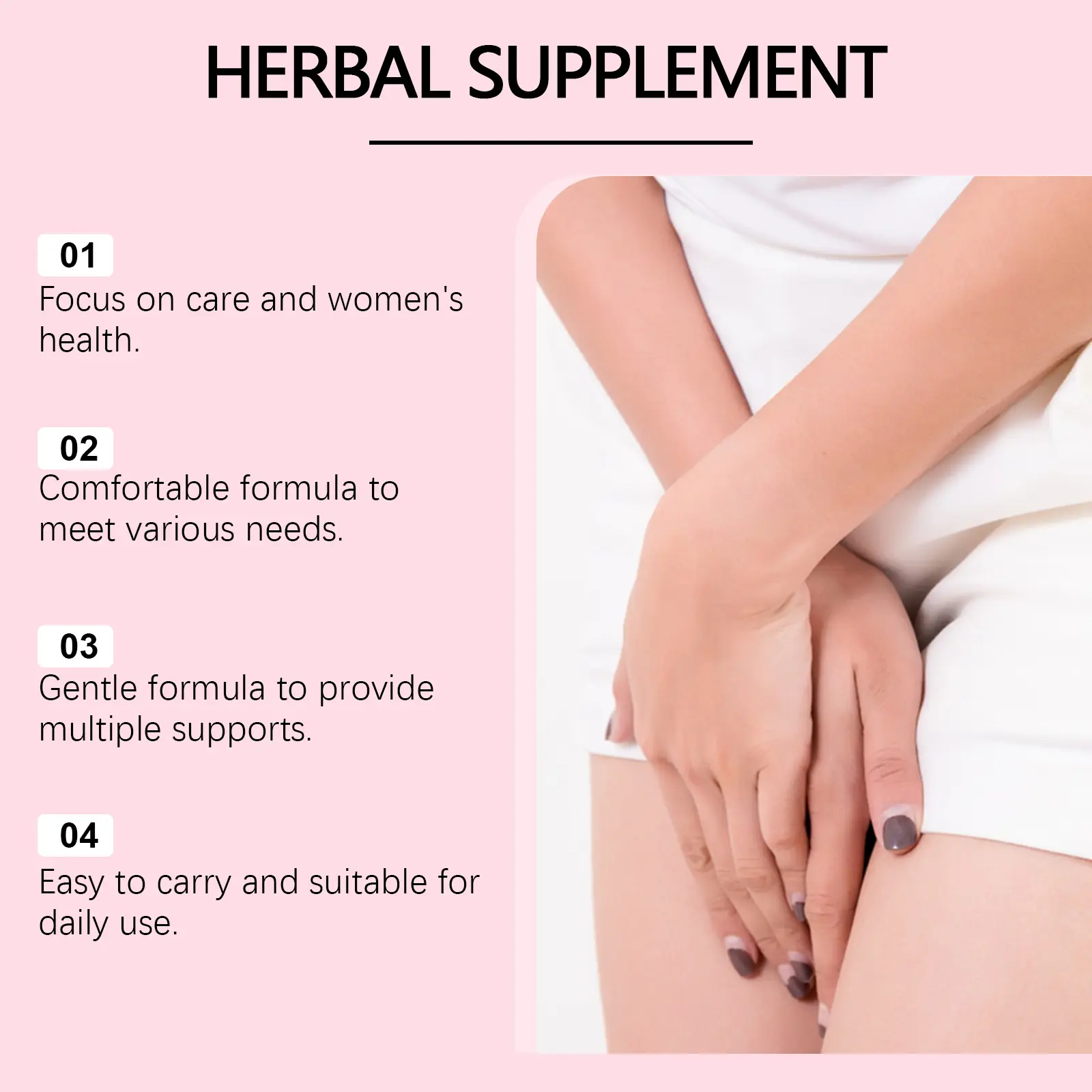 Women's Vaginal Health Supplement Capsules with Vitamin C 11 googeer women vaginal health capsule GO I02 0218 01 4771