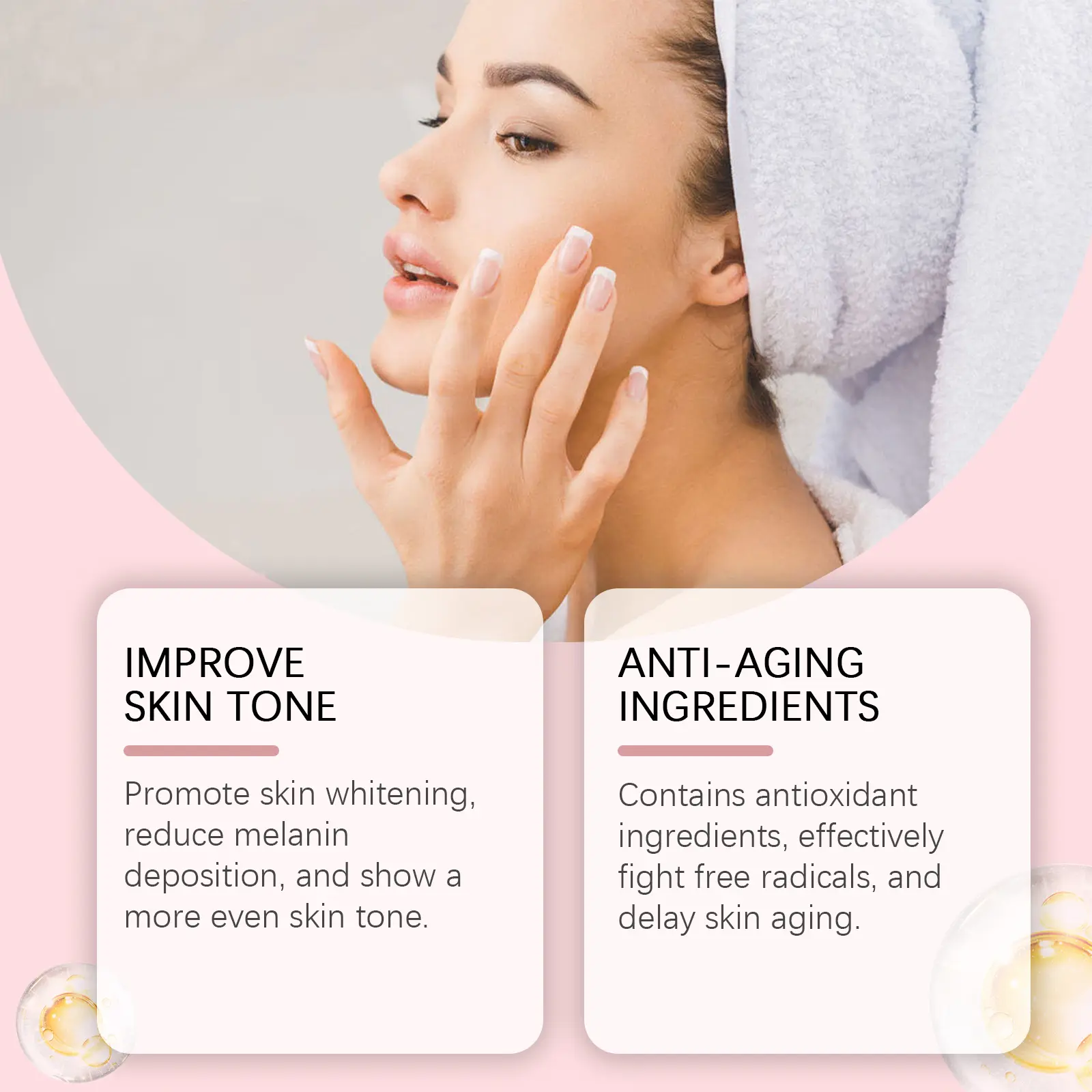 Glutathione Gummy for Skin Brightening with Vitamin C - Googeer 14 hoexe exquisite powder crystal clavicle necklace GO A06 0004 01 446