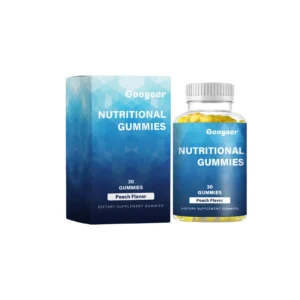 Dietary Fiber Nutrition Gummies - Vitamin C & Sodium Citrate Support