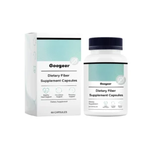 Dietary Fiber Supplement Capsules for Digestive Health by Googeer