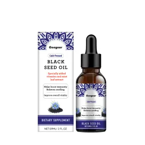 Black Seed Oil Dietary Supplement for Vitality and Comfort - Googeer