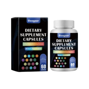 Fish Oil Dietary Supplement Capsules for Digestive Health - Googeer