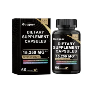 Googeer Dietary Supplement Capsules with Vitamin C for Body Support