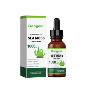 Sea Moss Liquid Drops with Black Seed Oil and Vitamin C - Googeer