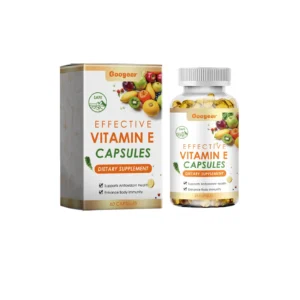 Vitamin E Capsules with Vitamin D Wellness Support - Googeer